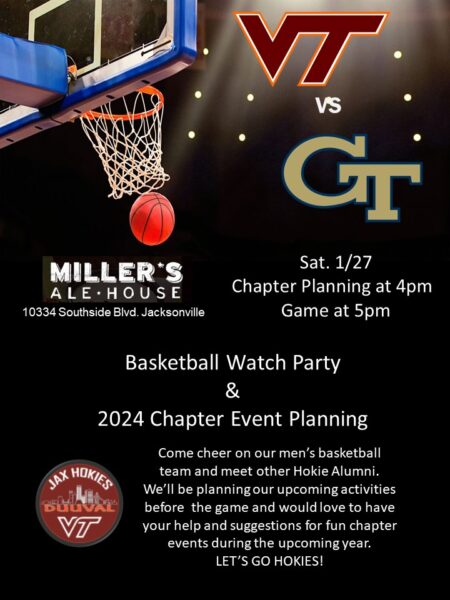 VT vs GT Basketball Watch Party & 2024 Planning